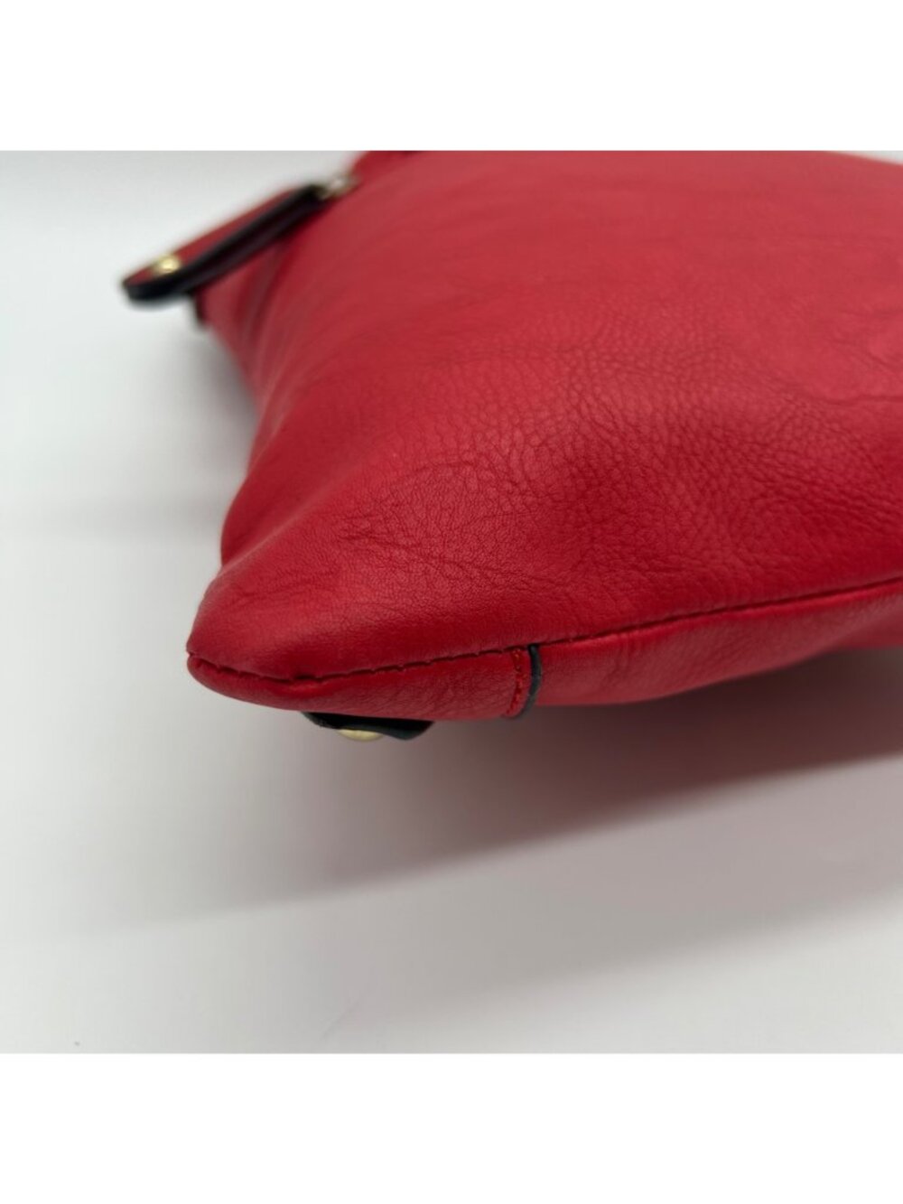 Scarleton Red Leather Large Shoulder Bag - Picture 8 of 10